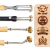 Branding Irons Personalized - Custom Branding Iron for Wood Mutliple Patterns, Electric Branding Iron Leather Stamps for Food Burger Bun Paper Plastic 3" view 1