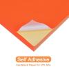 MECCANIXITY 25 Sheets Printable Sticker Paper, 8"x12" A4 Self Adhesive Sticker Backing Paper 250gsm for Craft Scrapbooking Inkjet Printer, Dark Orange view 3
