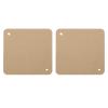 PATIKIL 9" Square Pottery Wheel Bat System, 2 Pcs 1/3" Thick Clay Throwing Head Bats Ceramic Pottery Tools Apart with 10" Pin Holes for Pottery Wheels view 1