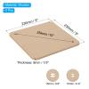PATIKIL 9" Square Pottery Wheel Bat System, 2 Pcs 1/3" Thick Clay Throwing Head Bats Ceramic Pottery Tools Apart with 10" Pin Holes for Pottery Wheels view 2