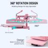 Hitgrand Heat Press 15x15 inch, Heat Press Machine for T-Shirts, 5 in 1 Heat Press Machine with 30 OZ Tumbler Press, Combo Tumbler Heat Press Sublimation for Hat Cap Mug Plate view 4