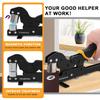 Knoweasy Grommet Tool Kit: 3/8 Inch Handheld Plier with 1/4 Inch Interchangeable Die, Versatile 10mm and 6mm Punch Eyelet Tools for Fabric, Tarps, Leather view 3