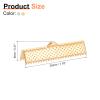 uxcell 50Pcs 30mm Ribbon Crimp Clamp Ends, Bookmark Pinch Crimp Ends, Fasteners Clasp Crimp Ends for Bracelet Necklace Jewelry Making, 2 Colors view 2