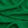 G Street Fabrics, 4-Ply Silk Crepe, 44" Wide, Fabric by The Yard, 100% Silk, Elegant, Perfect for Evening Gowns, Flowing Blouses, Scarves, Kelly Green, 3 Yards view 1