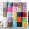 200m Hand-Knitted Lafite Raffia Straw Friendly Paper Yarn Baking Packaging Belt Rope Crocheting Summer Hat Bags(10) view 2