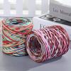 200m Hand-Knitted Lafite Raffia Straw Friendly Paper Yarn Baking Packaging Belt Rope Crocheting Summer Hat Bags(10) view 3