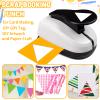 Triangle Hole Punch 1.97 inch TrianglePunch Triangles Paper Punches Triangle Puncher for Crafts Triangles Shape Punch for Scrapbooking, Card Making, Paper Crafts view 4