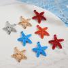 Bocar 5 Mixed Color Ocean Theme Starfish Metal Cute Charms 25pcs Starfish Pendants for Jewelry Making Accessories Diy Necklace Bracelet Earrings Keychain (PJ-HX-Mix 5) view 4