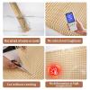 Cane Webbing Rattan Webbing Roll Caning Material Open Mesh Net Cane Webbing Sheet Length Natural Cane Webbing Large Size Rattan Roll Rattan Roll Fabric For DIY Projects And Furniture Upgrades(Natural, view 4