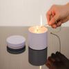 Tins With Lids, 3 Wicks Containers 12 Pack 14oz/420ml Seamless Bulk for Candle Making Supplies Wholesale Empty Jars - White view 3