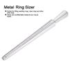 Finger Gauge, Metal Ring Sizer UK Ring Finger Sizer Gauge Measuring Ring Sizer Jewelry Size Measure Tool (Stick) view 3