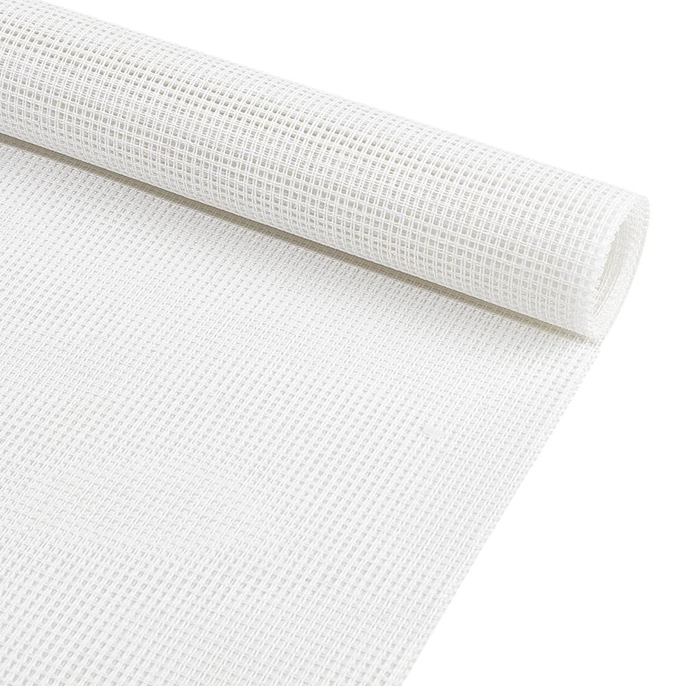 BENECREAT 10 Count Cross Stitch Cloth, 11.8x39 Inch White Essential Basic Aida Cloth for Embroidery Floss and Yarn Knitting, Embroidery Fabric