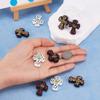 9Pcs Cross Silicone Beads Printed Cross Silicone Beads Religious Silicone Spacer Beads for DIY Bracelet Key Chain Lanyard Jewelry Making Crafts view 4