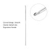 uxcell 24pcs Crochet Hooks 1.3mm Iron Knitting Needles Comfortable Smooth Crochet Needles for DIY Craft Yarn, Silver Tone view 4