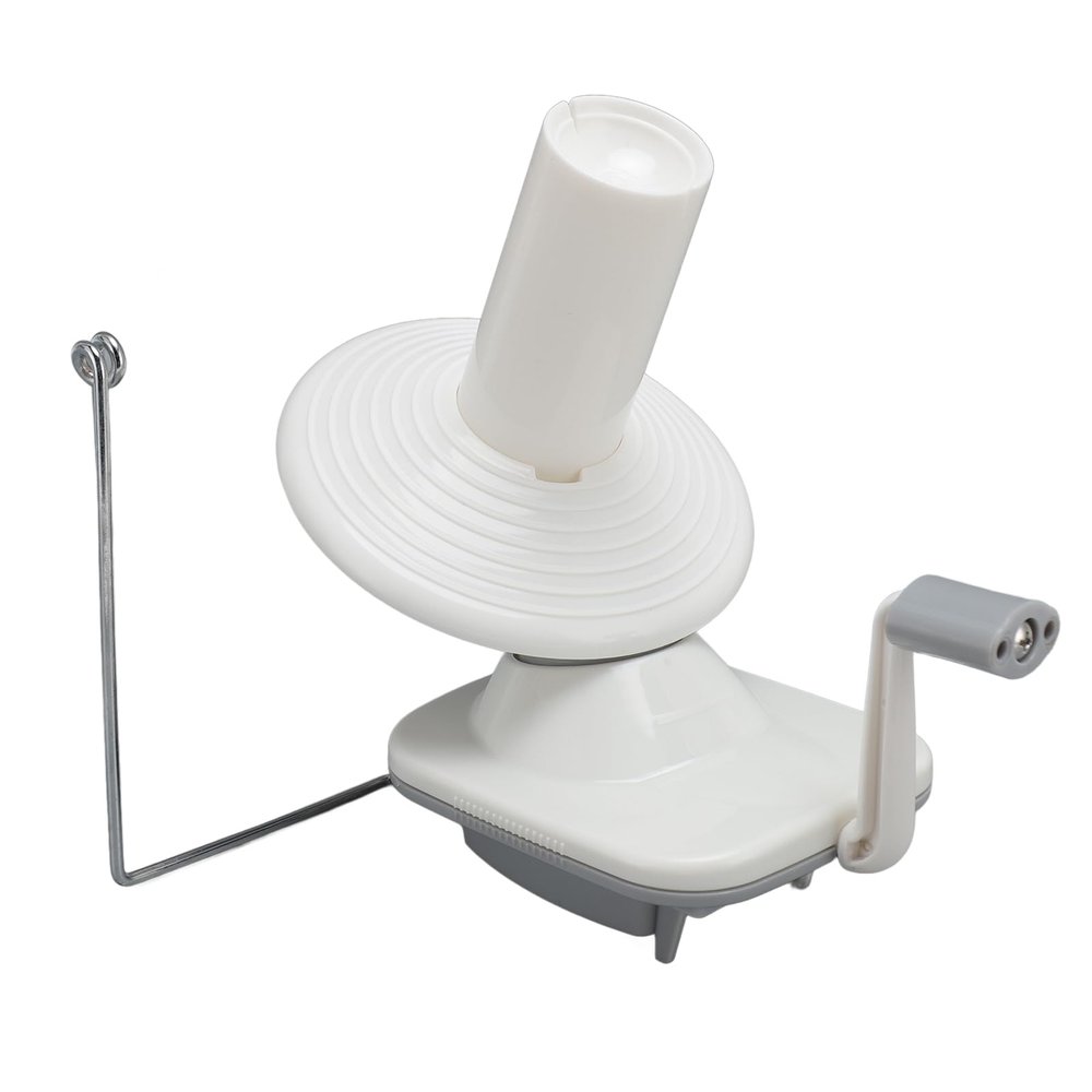 LOCADENCE Yarn Winder, Lightweight Yarn Ball Winder Hand Operated, Low Noise Portable Small Yarn Ball Winder, Manual Wool Yarn Cone Ball Winder for DIY Crocheting