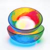 2 Pack Extra Large Resin Molds for Bowl, 10" + 8" Round Striped Deep Silicone Molds for Epoxy Resin Casting, Big Trinket Container Box, Storage Tray Mold for Jewelry, Candle Holder, Concrete Planter view 3