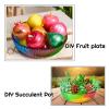 2 Pack Extra Large Resin Molds for Bowl, 10" + 8" Round Striped Deep Silicone Molds for Epoxy Resin Casting, Big Trinket Container Box, Storage Tray Mold for Jewelry, Candle Holder, Concrete Planter view 4