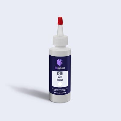 BJB 6901 White Pigment Phthalate-Free Liquid Colorant for Polyurethane, Foam & Epoxy Systems | Vibrant, Consistent, RoHS & REACH Compliant | (4 oz Bottle)