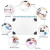 2PcsMagnetic Glass Craft Mat and Non-Stick Craft Mat Set Heat Resistant Glass Media Cutting Mat W/Magnets Gridlines and Measurements; for Stamping, Ink Blending, Stenciling Scrapbooking Craft Project view 3