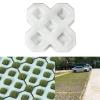 Cement Molds For Concrete Reusable Plastic Grass Paver Hollow Bricks Concrete molds, Serving for Grass Paver Bricks and as Concrete Paver molds for Grass Driveway Parking, walkways, and Landscaping Ed view 1