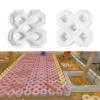 Cement Molds For Concrete Reusable Plastic Grass Paver Hollow Bricks Concrete molds, Serving for Grass Paver Bricks and as Concrete Paver molds for Grass Driveway Parking, walkways, and Landscaping Ed view 3