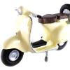 Hand Painted 1/64 Figures Girl Motorcycle Train Railway Layout S Scale, Yellow view 2