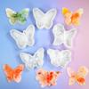 5Pcs 3D Skull Butterfly Flower Candle Molds, Animal Skeleton Snake Silicone Molds, Angel Epoxy Resin Casting Soap Mold, for Halloween DIY Candle Wax Aromatherapy Home Decor Supplies (F) view 4