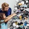 Realspring 50 Pcs Hanukkah Wooden Hanging Ornaments Craft Kits Unfinished Blank Wood Chanukah Ornaments to Paint for Christmas Holiday Jewish Menorah Dreidel Hanukkah Decorations Supplies view 3