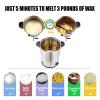 Candle Making Wax Melting Pot, Electric Non-Stick Candle Wax Melter Pot, DIY Candle Making Kit for Adults, Soy Wax and Beeswax Candle Maker,8L view 3