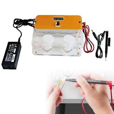 Jewelry Plating Machine Pen Type Plating Machine Silver Gold Electroplating Processing Tools Used for Gold Silver Copper Plating Decoration(A)
