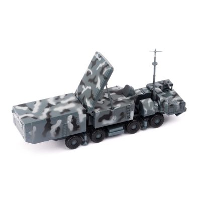 Plastic 1:72 Grey S-300 Russian Air Defense Missile Radar Vehicle Model Simulation Vehicle Model for Collection Accessory