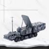 Plastic 1:72 Grey S-300 Russian Air Defense Missile Radar Vehicle Model Simulation Vehicle Model for Collection Accessory view 3