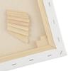 Paramount Canvas for Painting - Pack of 6, 12x12 White Canvases- 11/16" 100% Cotton Stretched Canvas, Triple-Primed for All Media, Medium Tooth, Back-Stapled, 12oz Primed Weight, Wood Stretcher Bars view 4