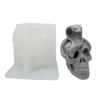 Ldabrye Silicone Molds for Candle Making Halloween Mould 3D Snake Skull Candle Molds Silicone Mould Scented Candle Molds Cake Decorating Tool Craft Supplies Handmade Soap Molds Clay Molds Resin Mold view 1