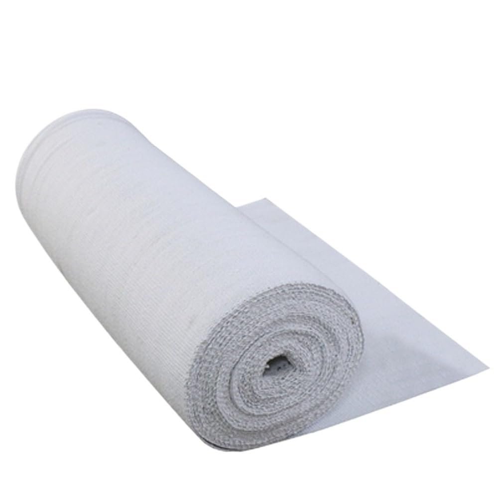 Fire Proof Blanket Resistant to High Temperature of 1260 Ceramic Fiber Cloth Welding Slag Fireproof Heat Insulation Cloth(100X200CMX2MM)