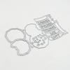 KSCRAFT Fall Banners and Cookie Shaker Metal Cutting Dies Stencils for DIY Scrapbooking Decorative Embossing DIY Paper Card view 1