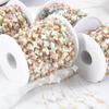 1Meter Stainless Steel Colorful Shell Beaded Chain Round Beads Chain for Necklace Bracelet DIY Jewelry Making view 4
