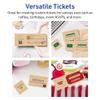 Avery Printable Rectangle Tickets, 2-1/8" x 5-1/2", Kraft Brown Cardstock, Laser/Inkjet Printable, 80 Total view 3