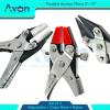 Essential Jeweler Parallel Pliers - Wire Bending, Wire Shaping, Beading, Jewelry Repair Parallel-Action Pliers | Apply Even Pressure Every Time. ((#J12+#J13+#J14) - Set of 3) view 2
