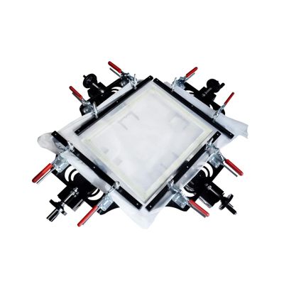 BREVELTION 24 * 24 inch Manual Mesh Stretching Equipment Hand Screen Stretcher for Silk Screen Printing