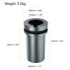 MECCANIXITY High Purity Graphite Crucible, 0.5kg, 35mm ID x 100mm H, Melting Gold, Silver, Copper, Jewelry Tools view 2