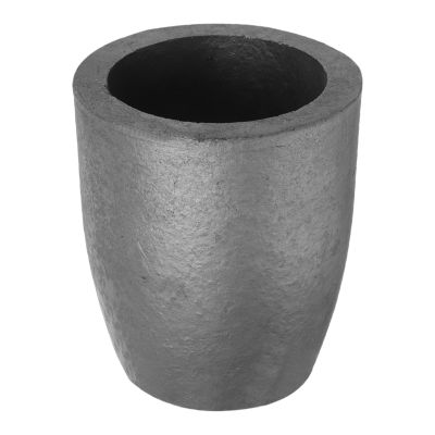 MECCANIXITY Silicon Graphite Crucible,9kg Crucible Copper Casting Cup Metal Melting Ingot for Melting Gold, Silver, Copper, Furnace Casting Mould Melt Jewelry Tools,4.33 Inch IDx6.69 Inch H