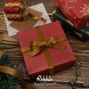 Ribbli Antique Gold Velvet Ribbon 3 Rolls Double Faced 3/8 Inch 18-Yard with Wooden Spool Use for Christmas Tree Ornaments Gift Wrapping Wreath Decoration Wedding Boutonnieres view 4