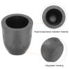 MECCANIXITY Silicon Graphite Crucible,6.9kg Crucible Copper Casting Cup Metal Melting Ingot for Melting Gold, Silver, Copper, Furnace Casting Mould Melt Jewelry Tools,3.86 Inch IDx5.51 Inch H view 4
