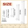 Qulltk 925 Sterling Silver Necklace Extender and Magnetic Clasps for Necklaces,Bracelet Extender Jewelry Extension with Magnetic Necklace Clasps and Closures view 2