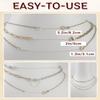 Qulltk 925 Sterling Silver Necklace Extender and Magnetic Clasps for Necklaces,Bracelet Extender Jewelry Extension with Magnetic Necklace Clasps and Closures view 3