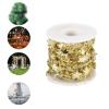10 Meters Bead Ball Chains Stainless Steel 10 Meters Keychain Extension Chain - Pointed Star Decorative String (Gold) view 4