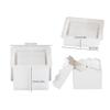Square Cup Silicone Mold Cube Candle Jar Molds with Lid Square Box Resin Molds Handmade Storage Container for Jewelry Tray DIY Plaster Cast Cement Incense Burners Concrete Mold view 2