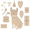 Creative Expressions Sue Wilson Pet Pals Coco Craft Die, Metal, 1.8 x 2.4 in view 1