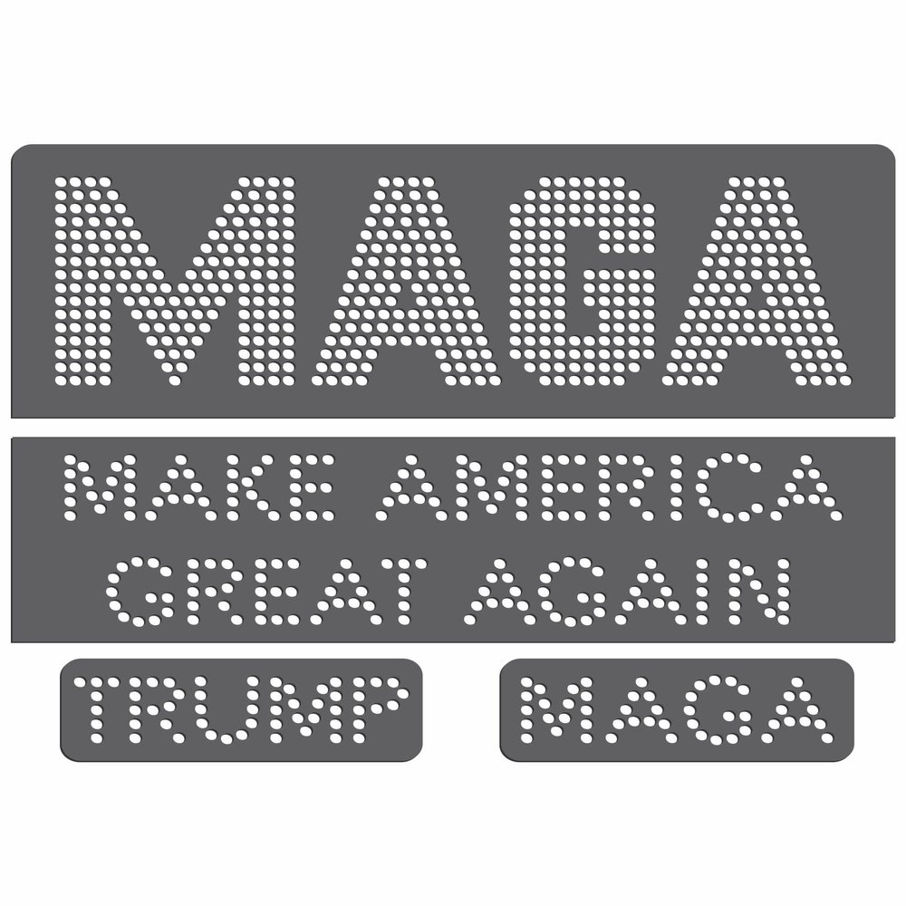 Rhinestone Genie MAGA - Magnetic Rhinestone Template Set